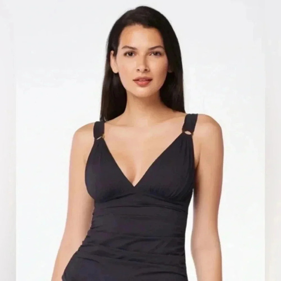 Bleu Rod Beattie Ring Me Up Molded Tankini Swim Top and Bikini Bottom Size 6 - Picture 2 of 11